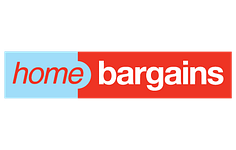 Home Bargains logo representing an occupier at Wester Gourdie Industrial Estate in Dundee