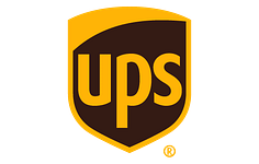 UPS logo representing an occupier at Wester Gourdie Industrial Estate in Dundee